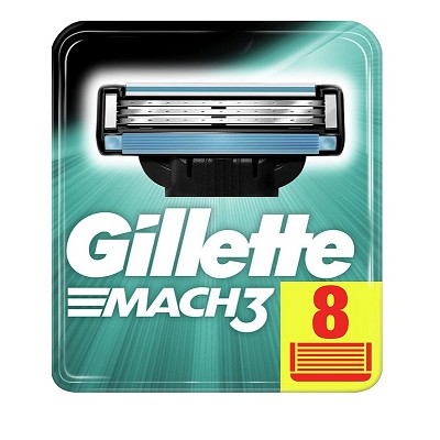 Gillette wkłady Mach3 x 8szt 