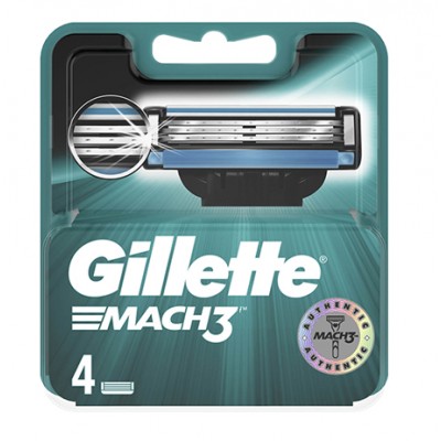 Gillette wkłady Mach3 x 4szt 