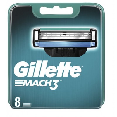 Gillette wkłady Mach3 x 8szt 