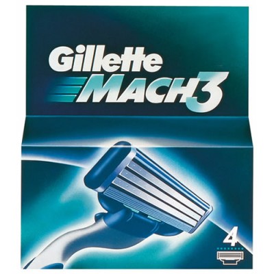 Gillette wkłady Mach3 x 4szt 