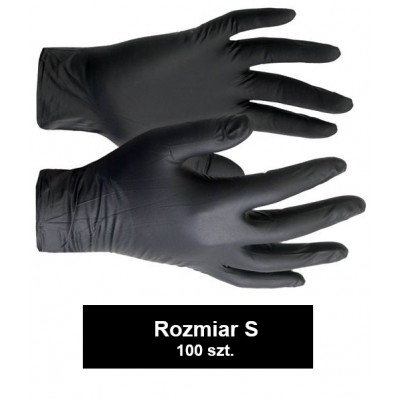 Rękawice NITRYLOWE ( BLACK...