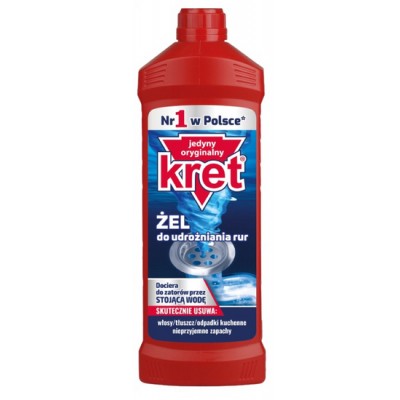 KRET Preparat do rur ŻEL 1kg