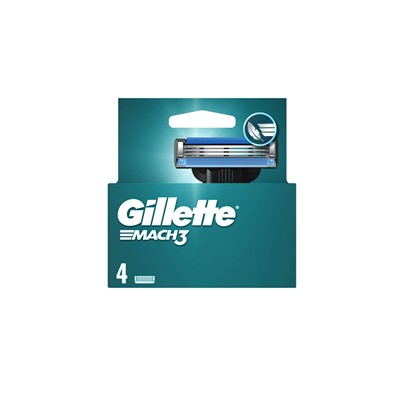 Gillette wkłady Mach3 (4szt)
